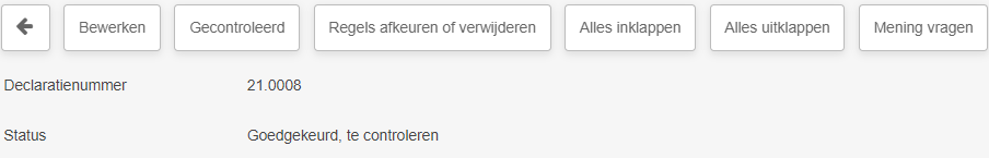 Bewerken Controleren